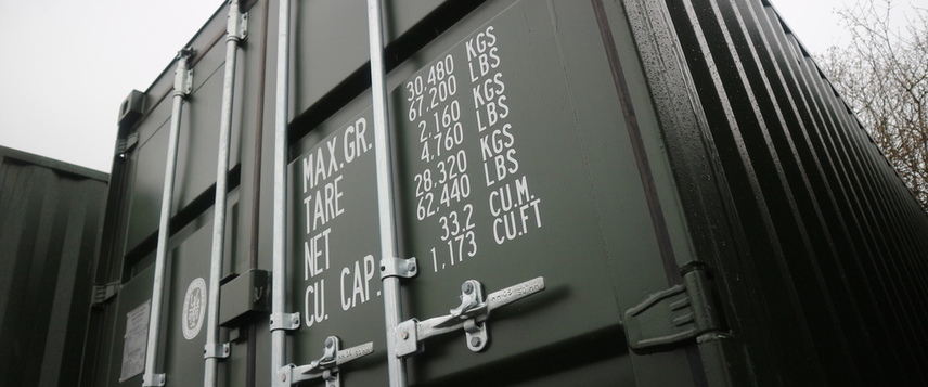 Shipping Container Dimensions Standard Container Size