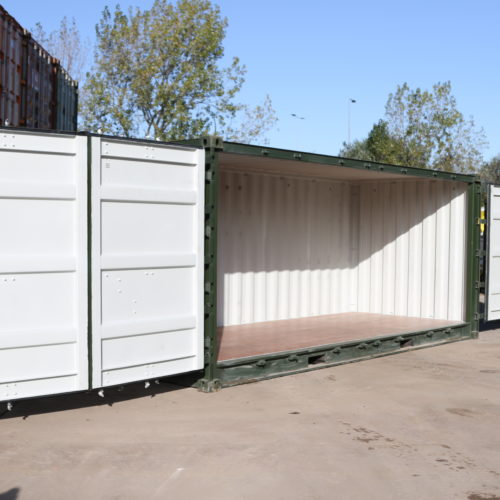 New ’One Trip’ Full Side Access Shipping Container