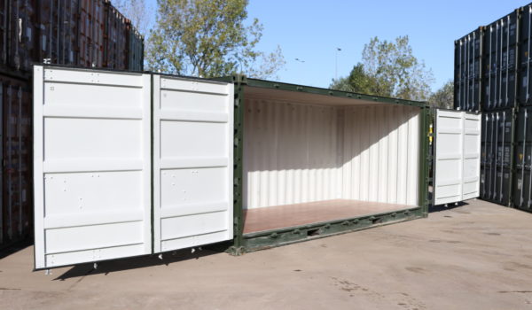 New ’One Trip’ Full Side Access Shipping Container