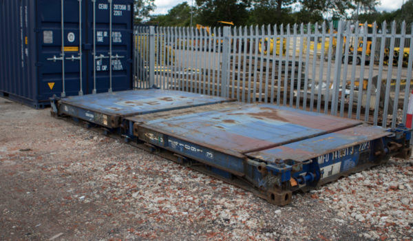 Flat Rack Shipping Container