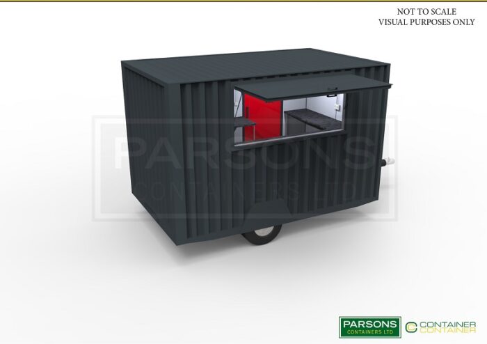 12ft Towable Catering Container