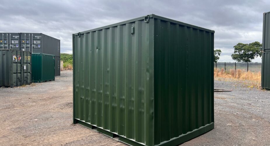  Green 10ft Container Refurbished Condition	