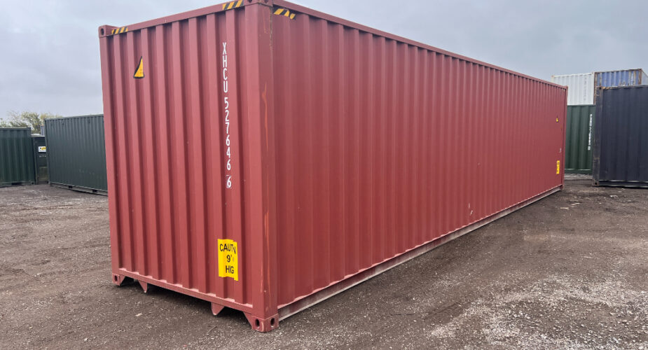 2021 Plate 40ft High Cube Container at Darlington Depot