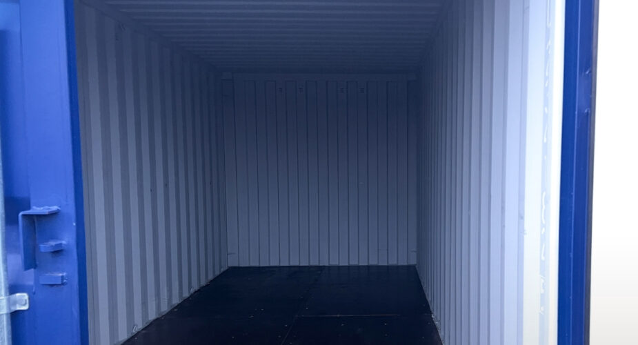  20ft New One Trip Container RAL5013 Blue Internal	