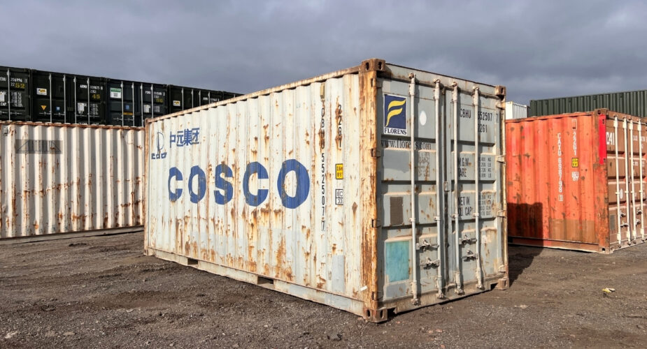  20ft Wind and Watertight Used Container at Darlington A66	