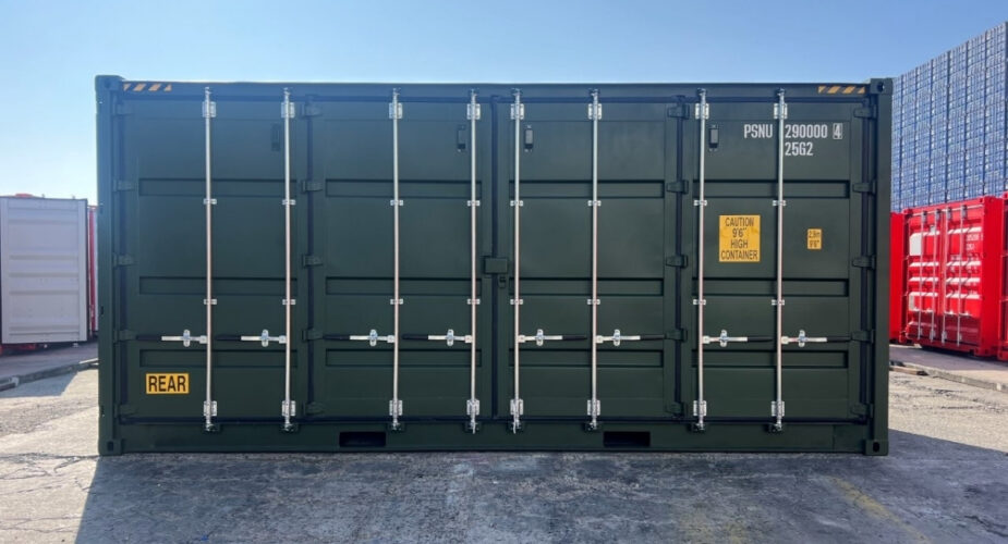 Side Opening Doors Of 20ft FSA HC Container