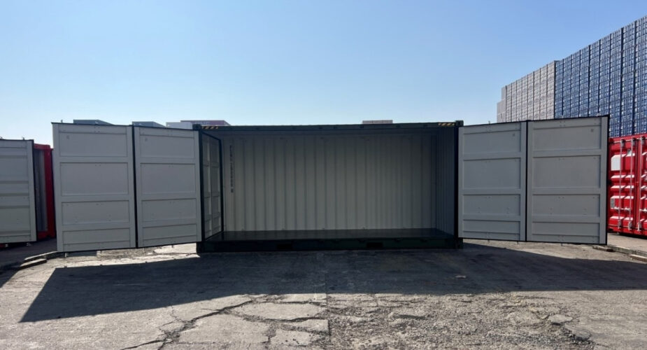  Side Opening Doors Opened of 20ft FSA HC Container	