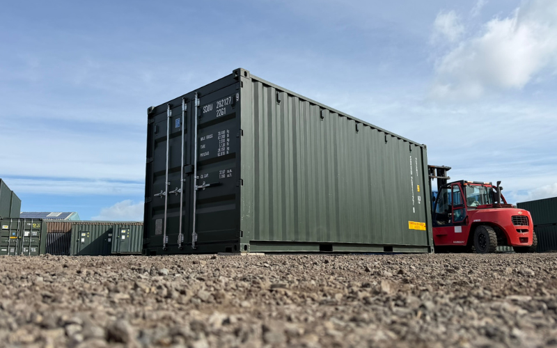  20ft One Trip Tunnel Container External Closed	